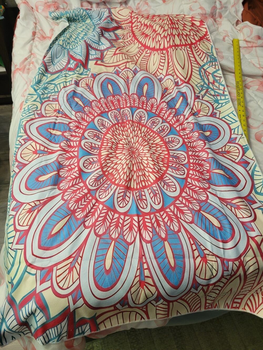 Bohemian Style Mandala Microfiber Beach Towel